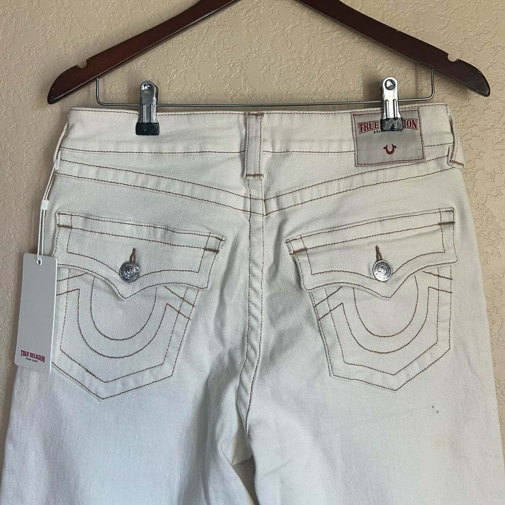 NWT True Religion White Jeans